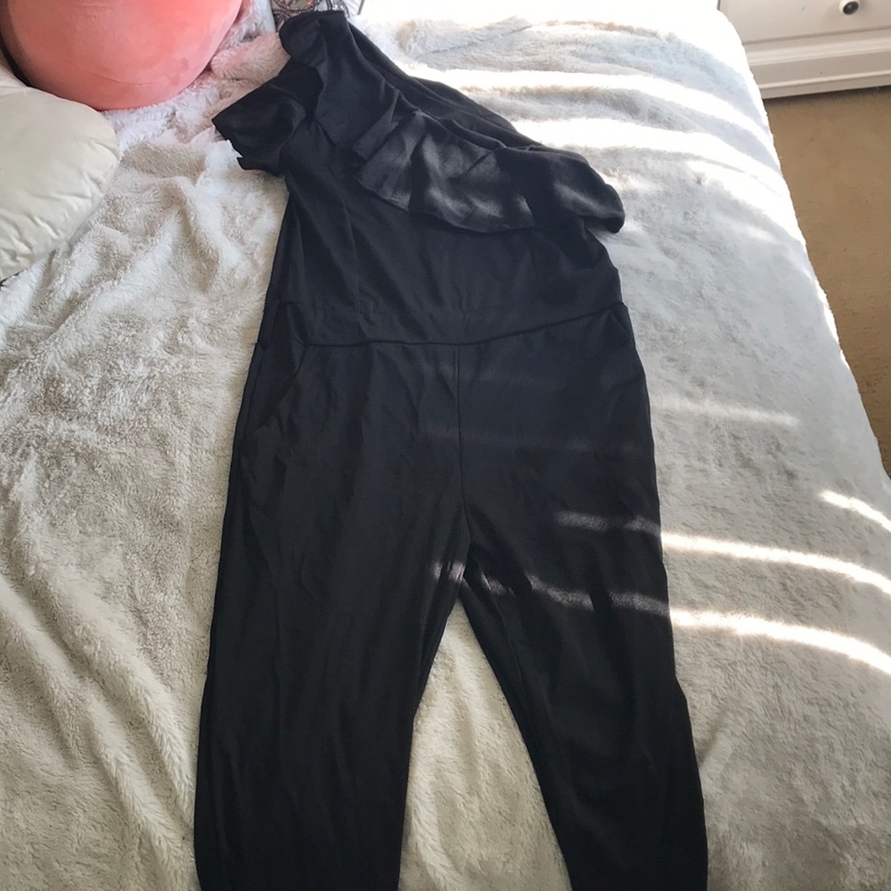 Off the shoulder jumpsuit